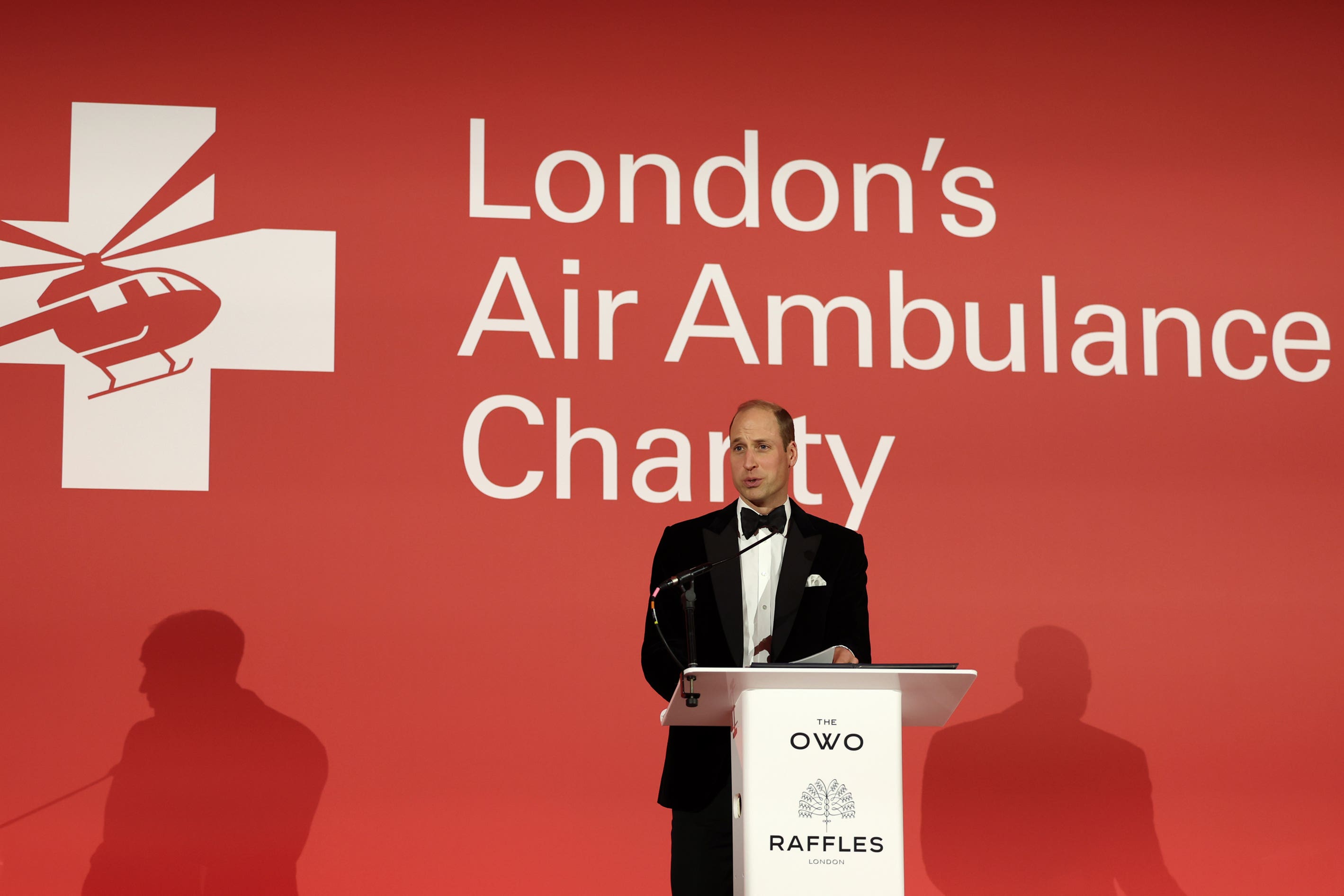 The Prince of Wales, Patron of London’s Air Ambulance Charity (Daniel Leal/PA)