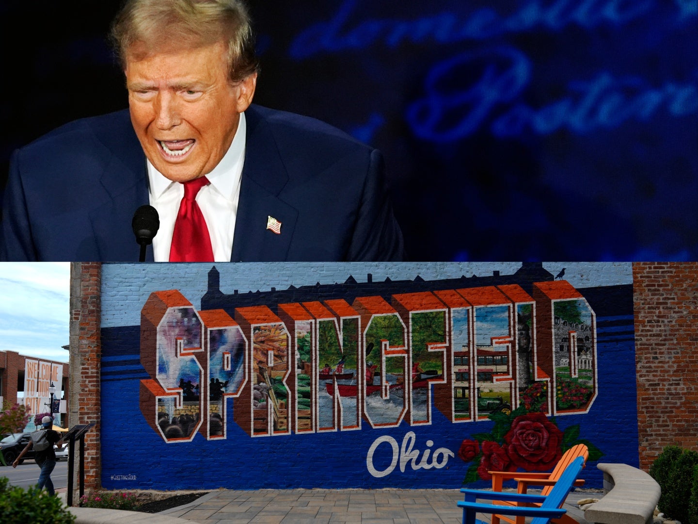 Donald Trump’s conspiracy theories about Haitian immigrants eating pets in Springfield, Ohio, have resulted in death threats