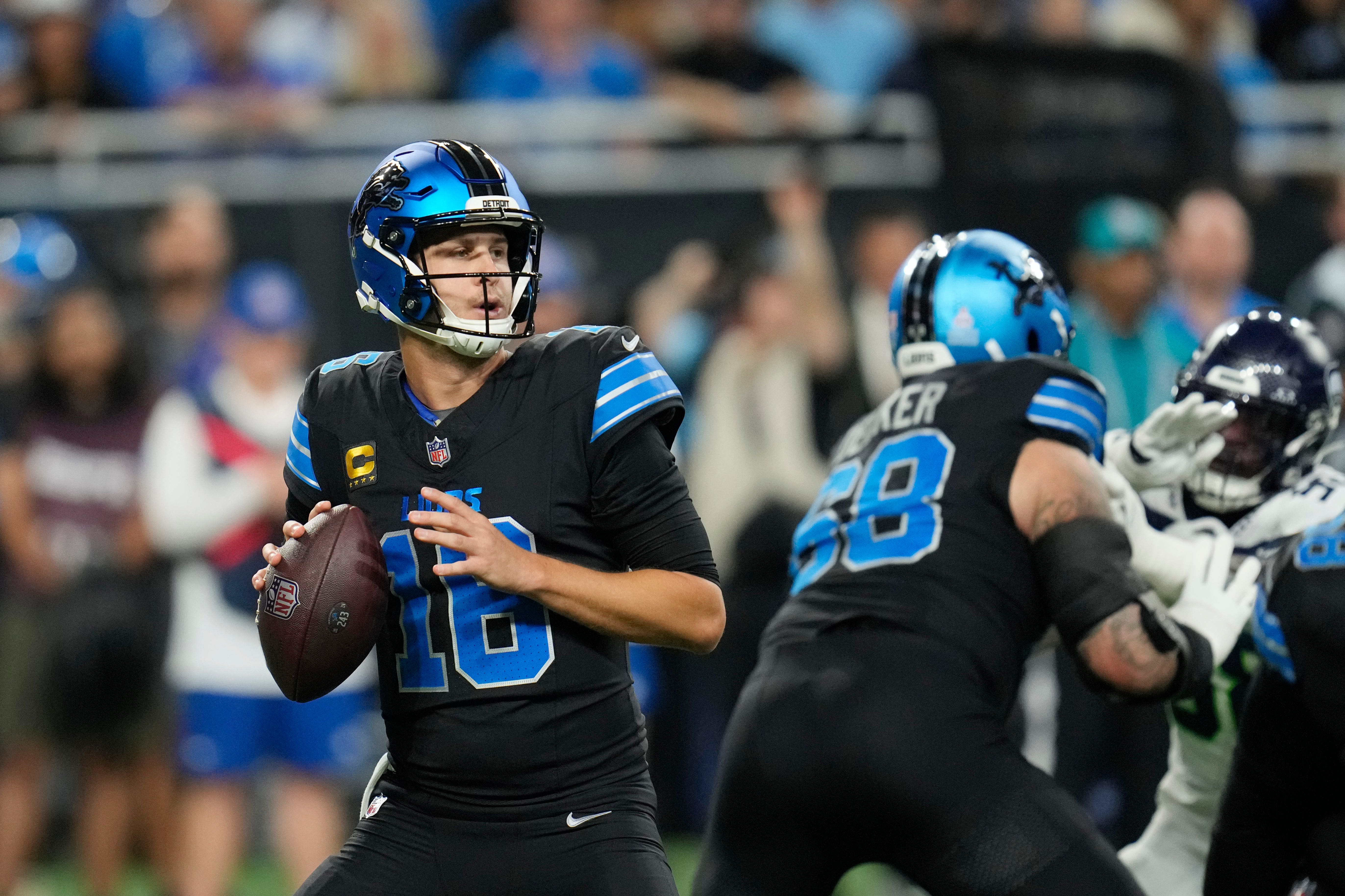 Detroit Lions quarterback Jared Goff (Paul Sancya/AP)