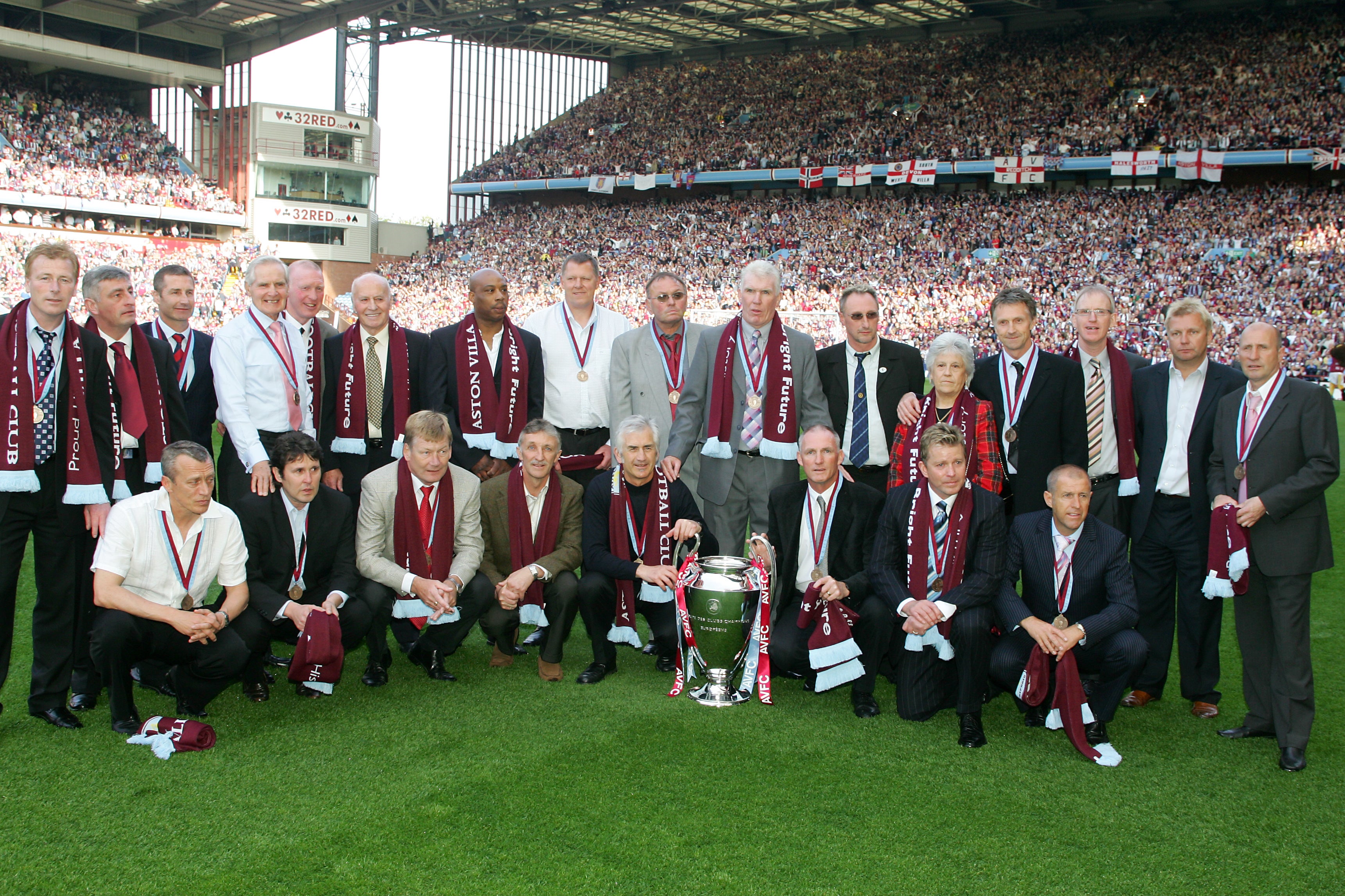 The 1982 European Cup-winning side reunited in 2007 on the 25th anniversary of their triumph