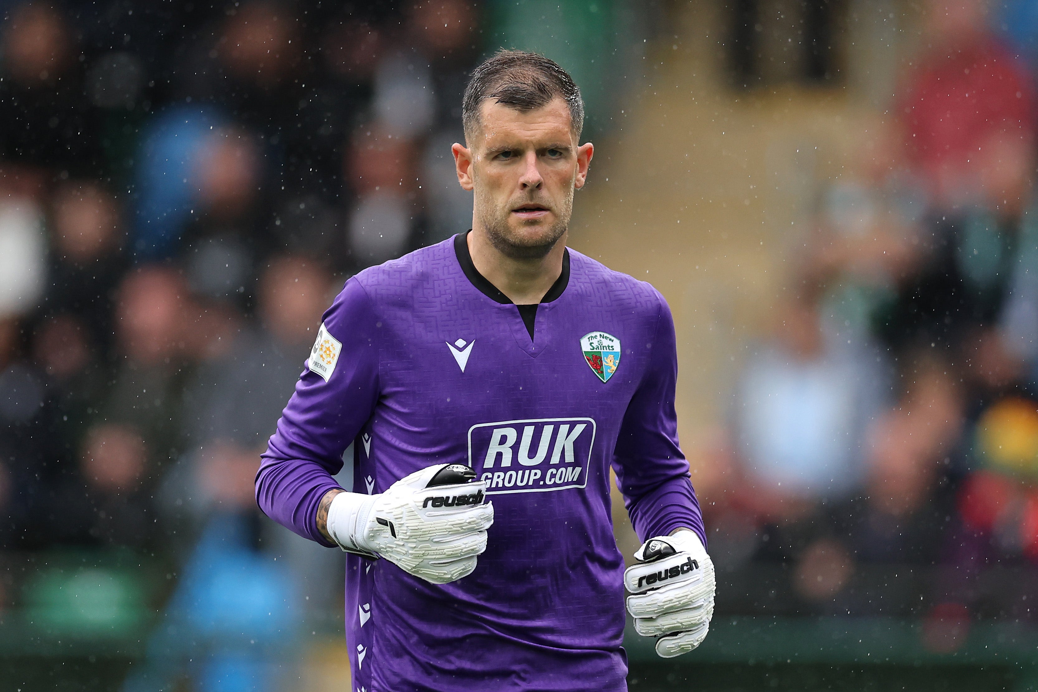 Goalkeeper Connor Roberts of The New Saints FC