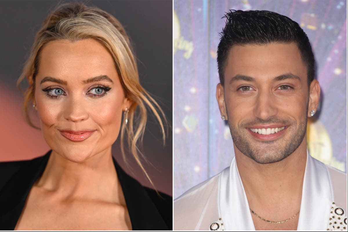 Laura Whitmore reacts after BBC shares results of  Giovanni Pernice investigation