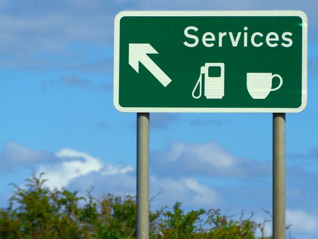 <p>Service stations have become ingrained as part of British culture</p>