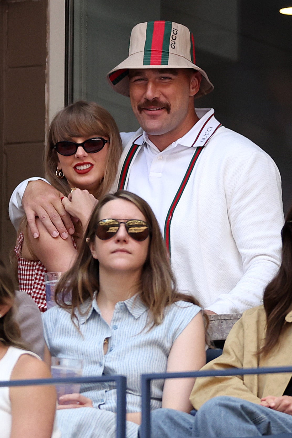 Taylor Swift and Travis Kelce at US Open in 2024