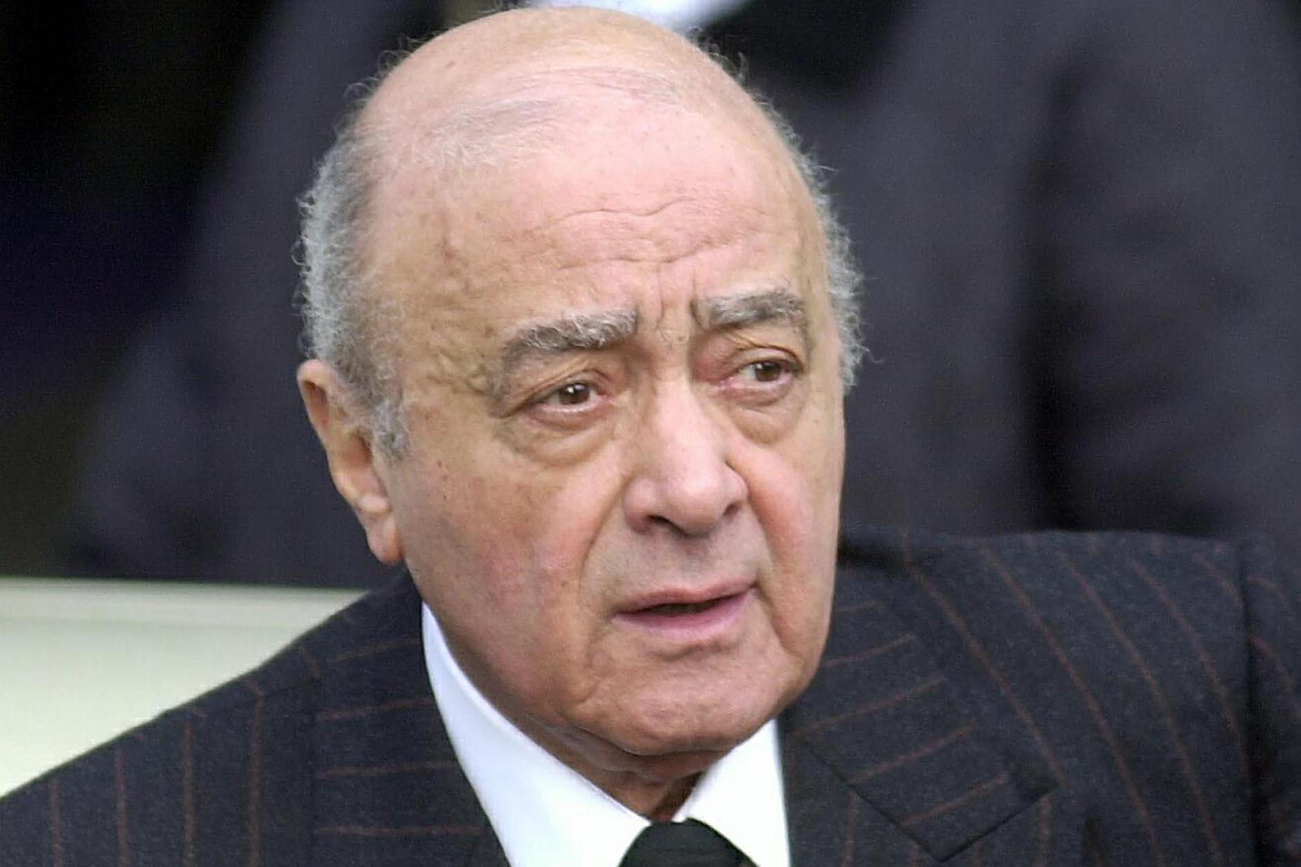 Mohamed Al Fayed, the former Harrods and Fulham FC owner who died last year aged 94, is accused of multiple sexual assaults after a BBC investigation was published last month (Michael Stephens/PA)