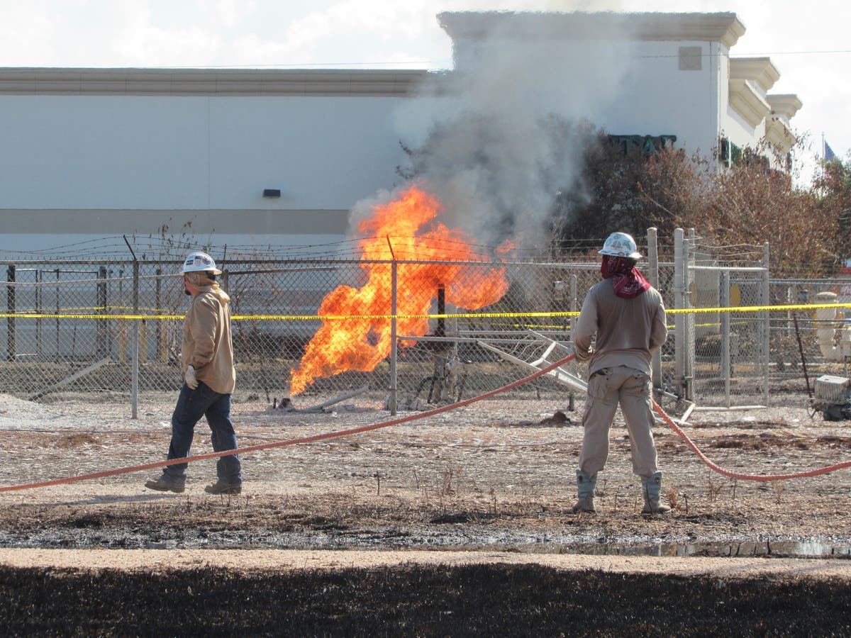 Officials identify driver who crashed into a Texas pipeline and sparked a 4-day fire