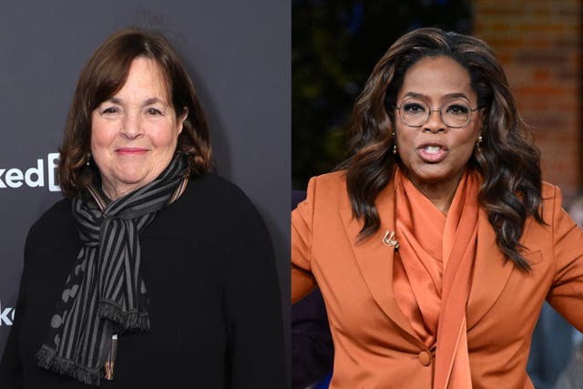 <p>Ina Garten says Oprah Winfrey slapped her twice over a conversation about luck </p>