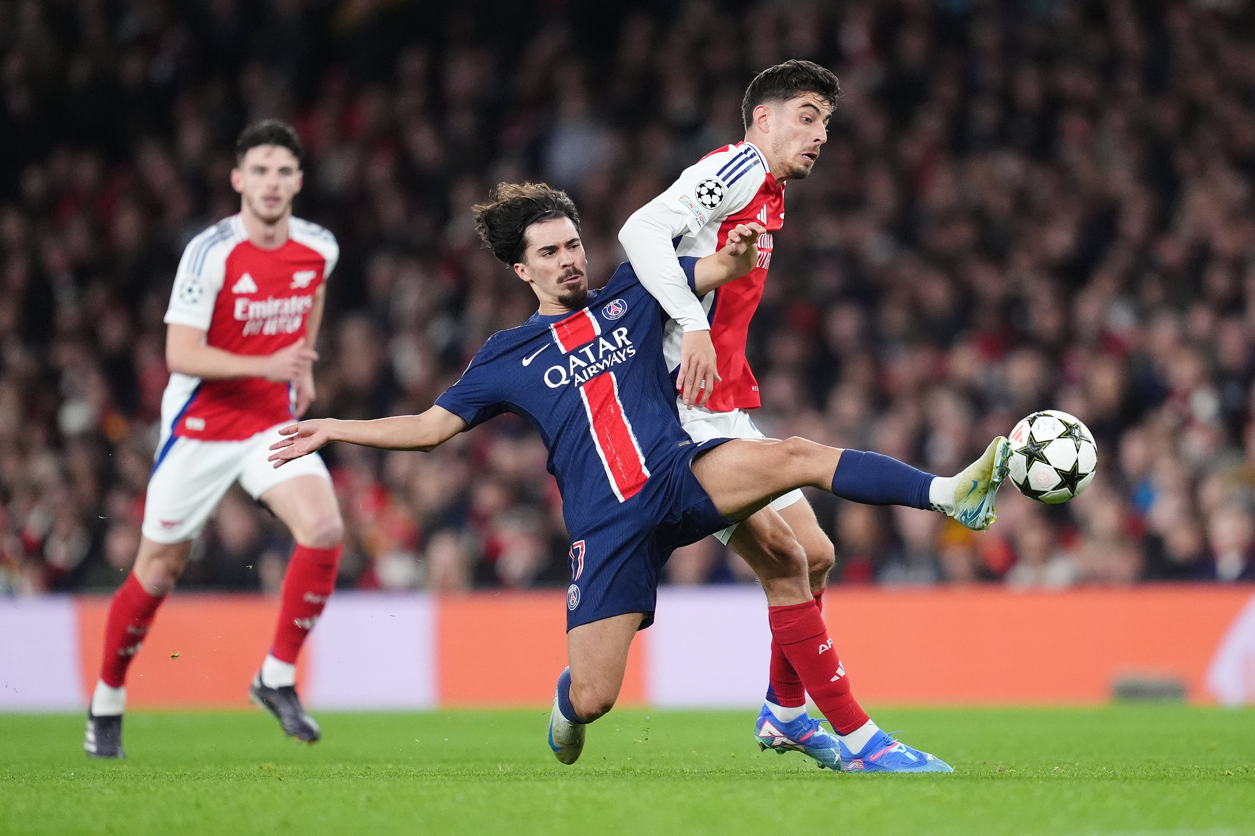 PSG couldn't handle Arsenal's strength and composure in tough encounter at Emirates Stadium