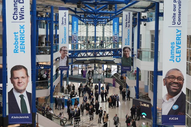 <p>The International Convention Centre in Birmingham ahead of the Conservative Party Conference (PA)</p>