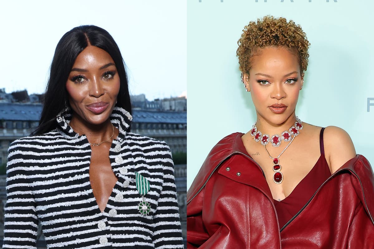 Naomi Campbell responds to Rihanna feud rumors after viral fashion week video