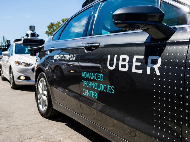 <p>A prototype Uber self-driving car in Pittsburgh, Pennsylvania, in August 2016. The company argued in court that it could not be sued for a crash involving one of its drivers due to a forced arbitration clause in its terms of service</p>