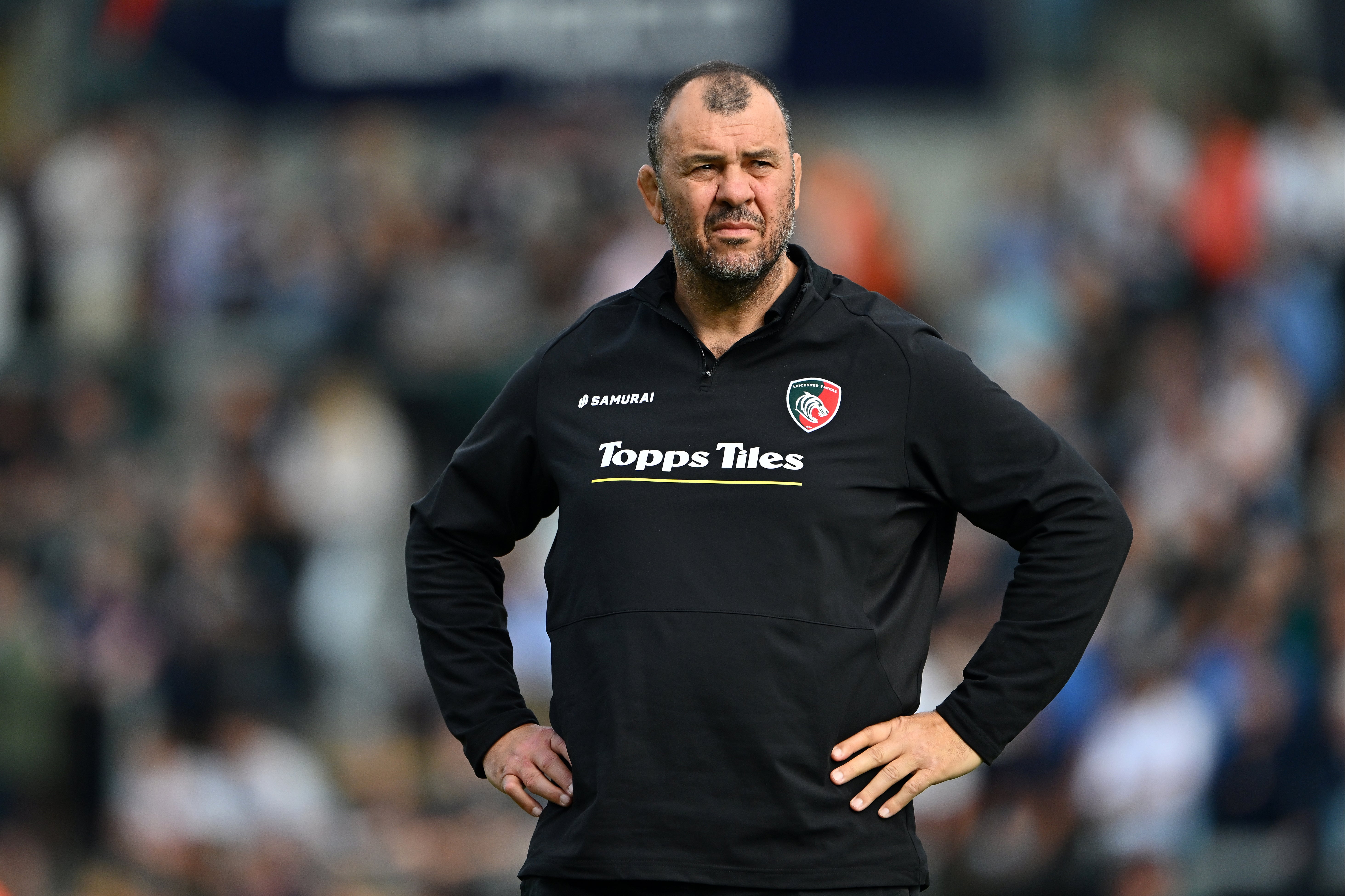 Michael Cheika replaced Dan McKellar at the helm at Leicester this summer