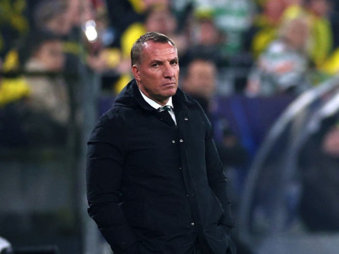 Brendan Rodgers defends Celtic's approach despite latest Champions League  hammering | The Independent