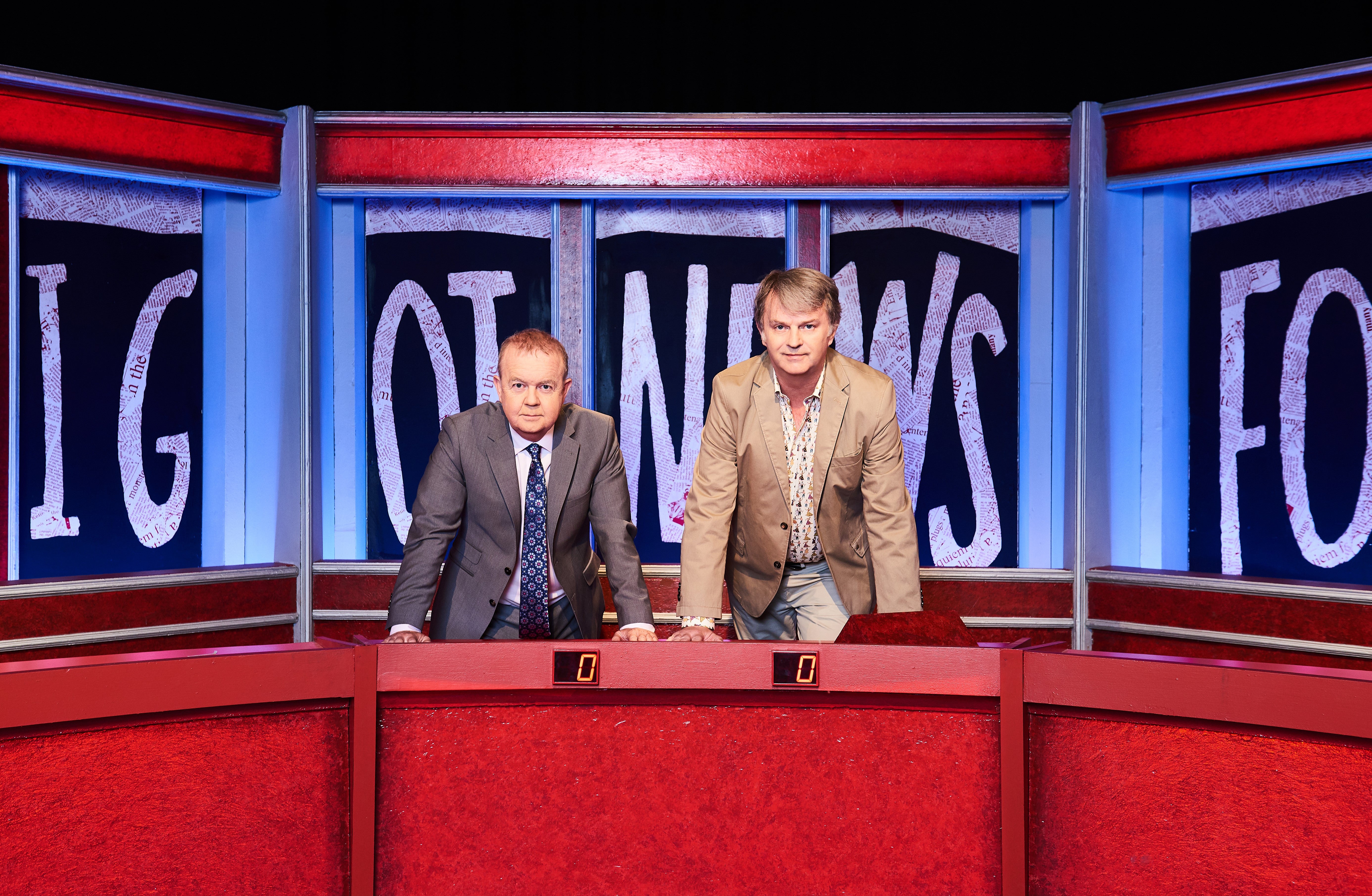 Have I Got News For You team captains Ian Hislop and Paul Merton (Hat Trick Productions/Ray Burmiston/PA)
