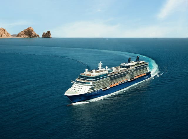 <p>Celebrity Solstice will sail for 110 nights to 55 destinations </p>