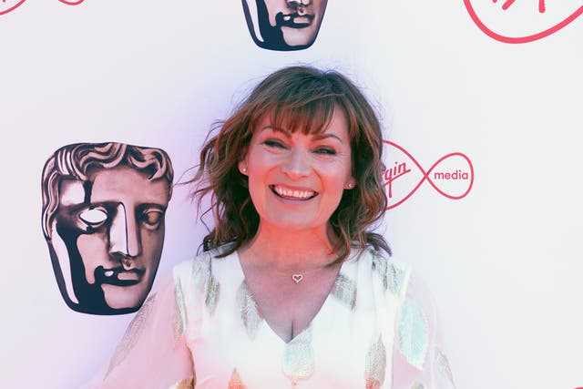 Lorraine Kelly reprised her Masked Singer performance during the special episode of her show (Ian West/PA)