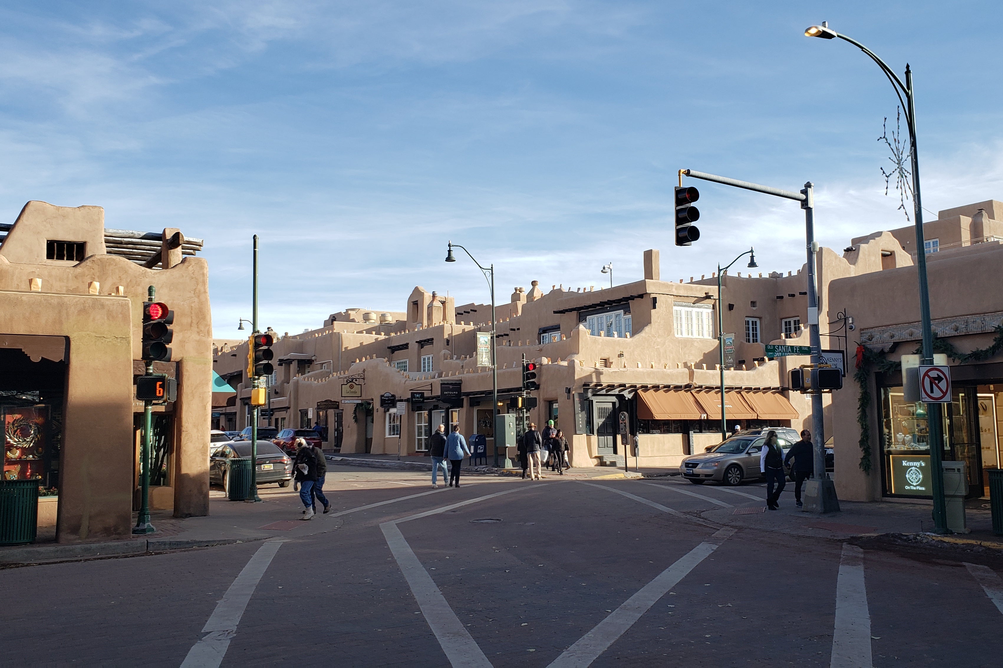 Santa Fe is a maze of adobe architecture