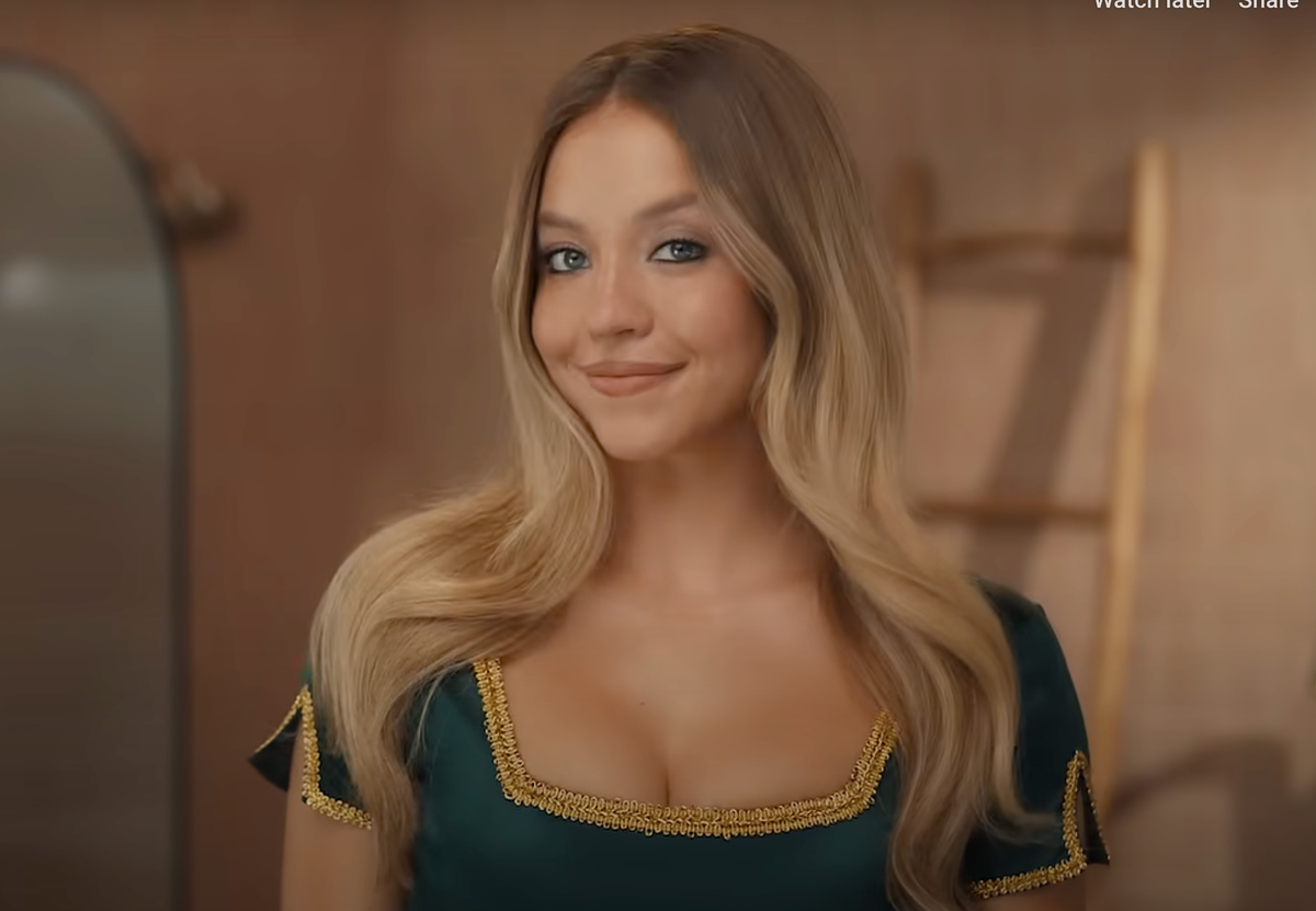 Sydney Sweeney has been praised for her starring role in the “genius” shower gel advert