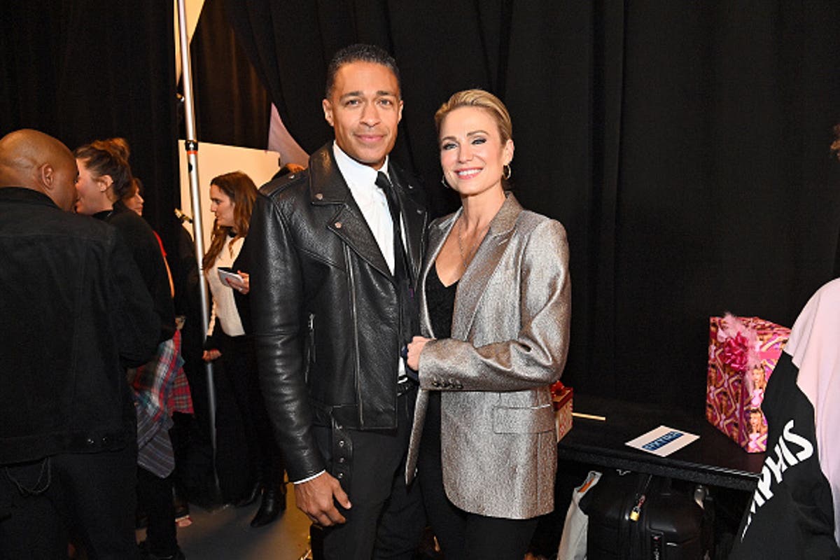 TJ Holmes and Amy Robach reveal they are living together ‘not by choice’