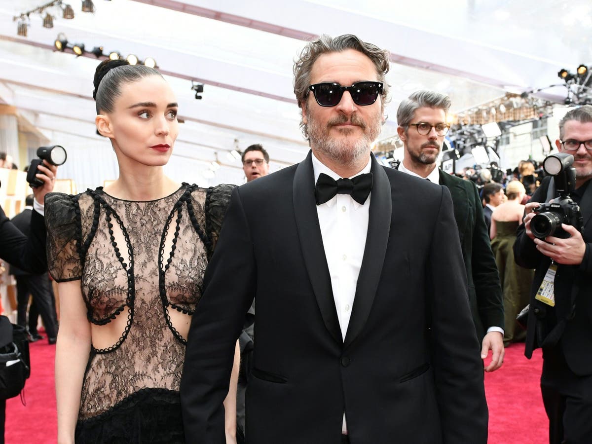 Joaquin Phoenix Refers to Rooney Mara as Wife