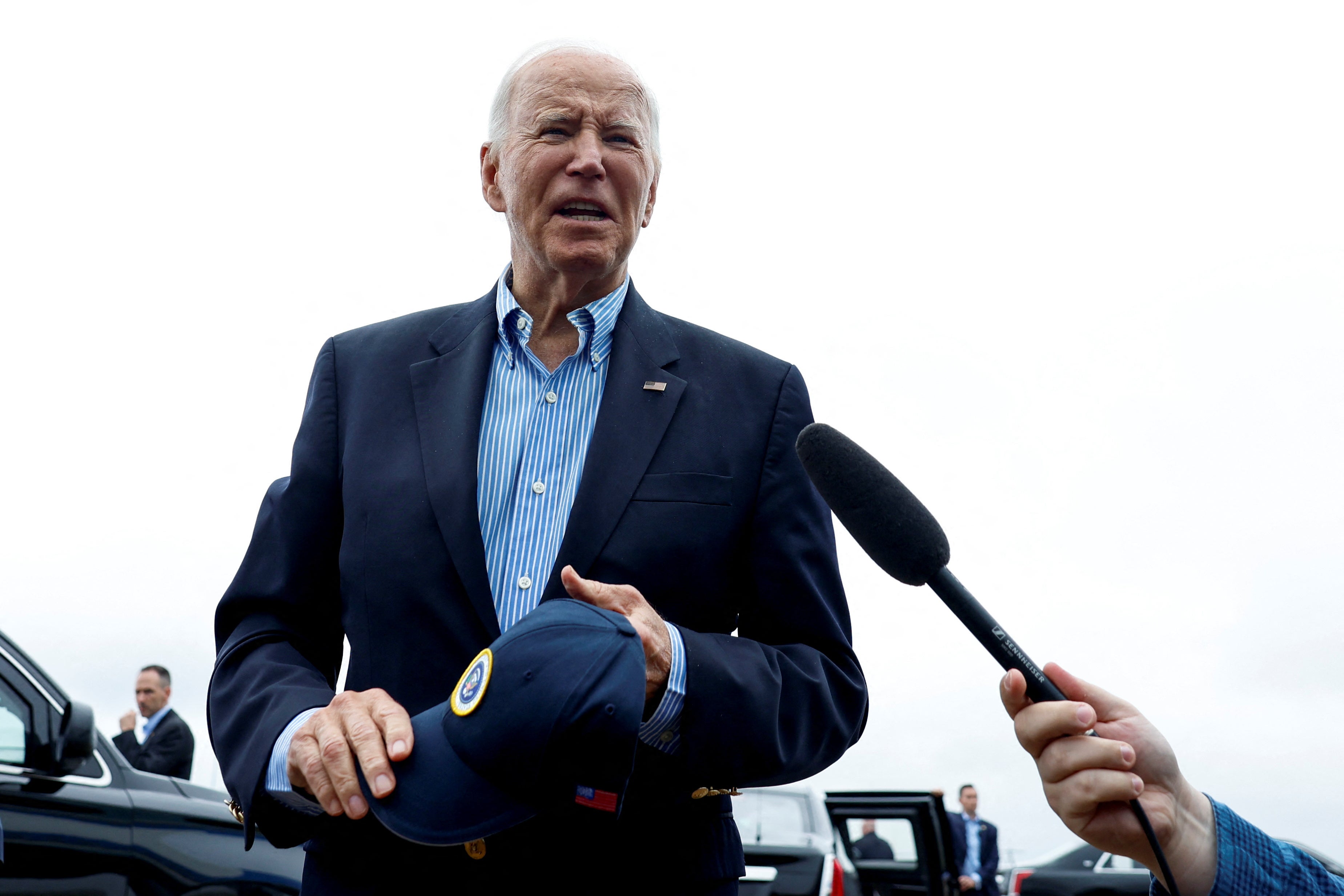 Joe Biden said he would not support retalitory strikes on <a href=