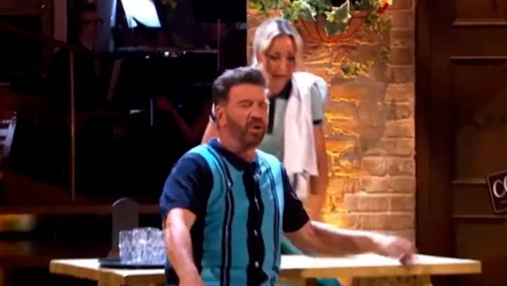 <p>Strictly ‘hidden’ mic captures Nick Knowles’s funny confession during live show.</p>