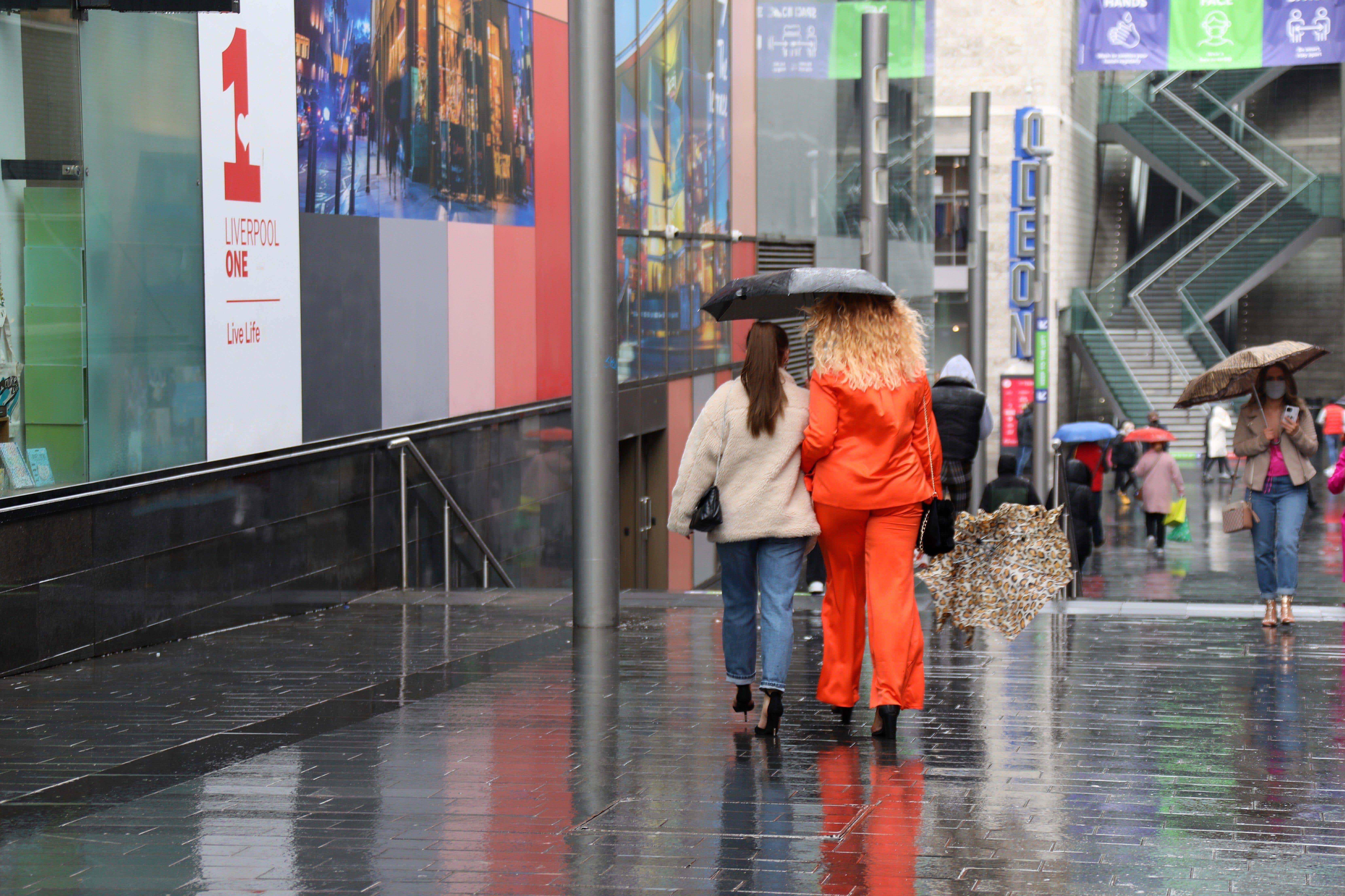 A rainy September saw consumer confidence suffer its biggest setback since March, according to GfK (Alamy/PA)