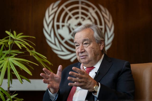 <p>UN spokesman said that Israeli foreign minister Israel Katz deeming the UN chief “persona non grata” is also “one more attack on the United Nations staff that we’ve seen from the government of Israel”</p>