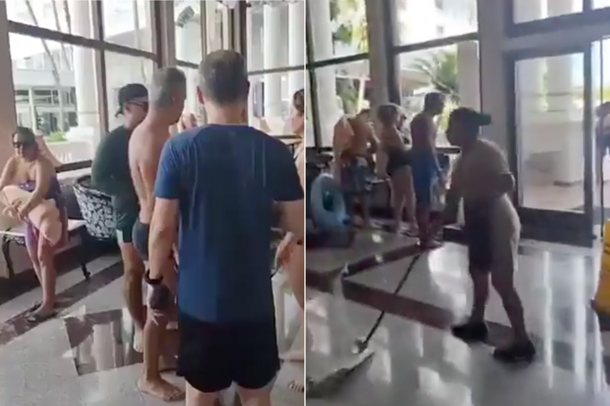 Horrified tourists flee as man shot dead at luxury Cancun resort