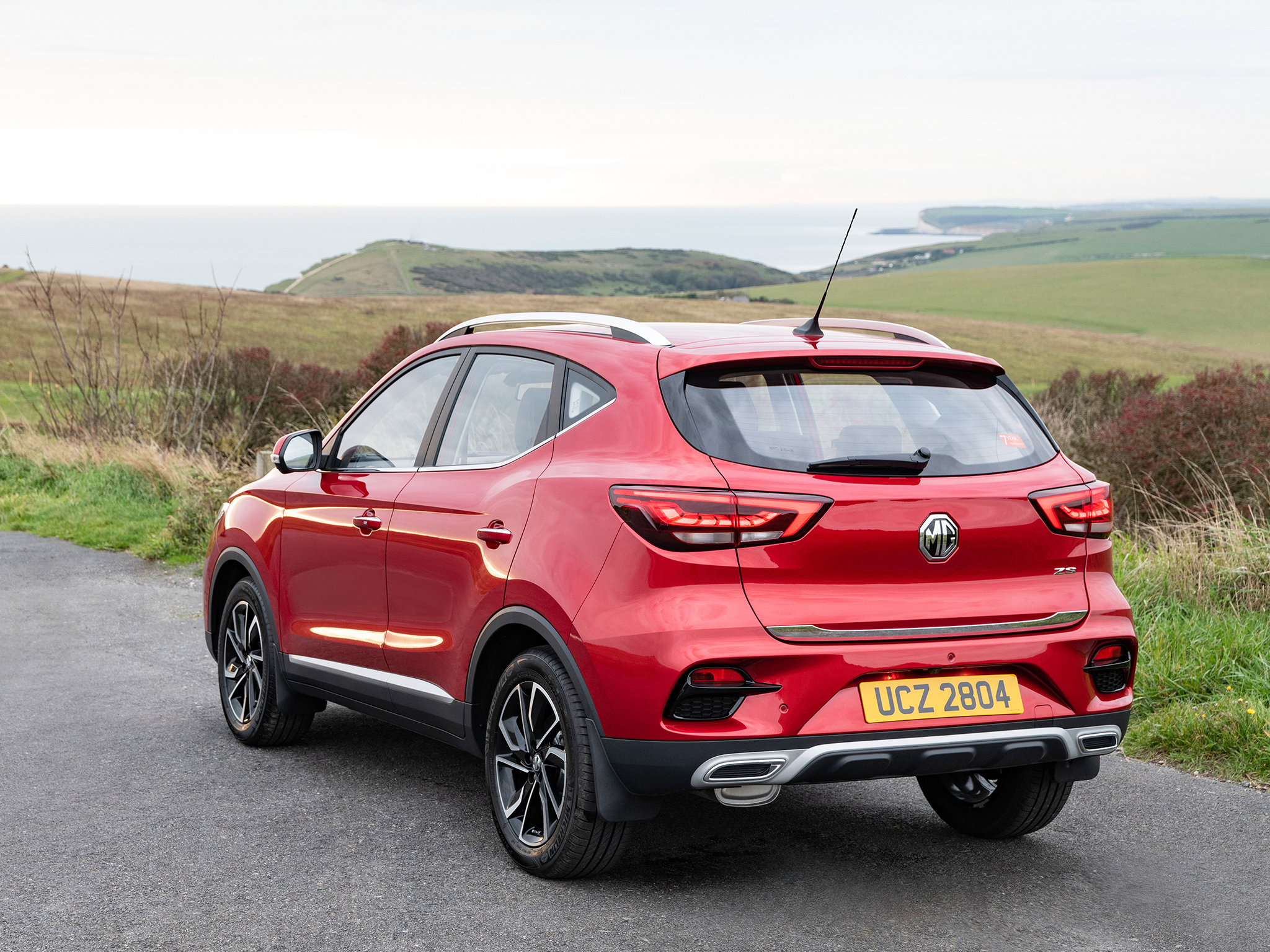 The MG ZS EV Trophy Long Range has a claimed range of 273 miles