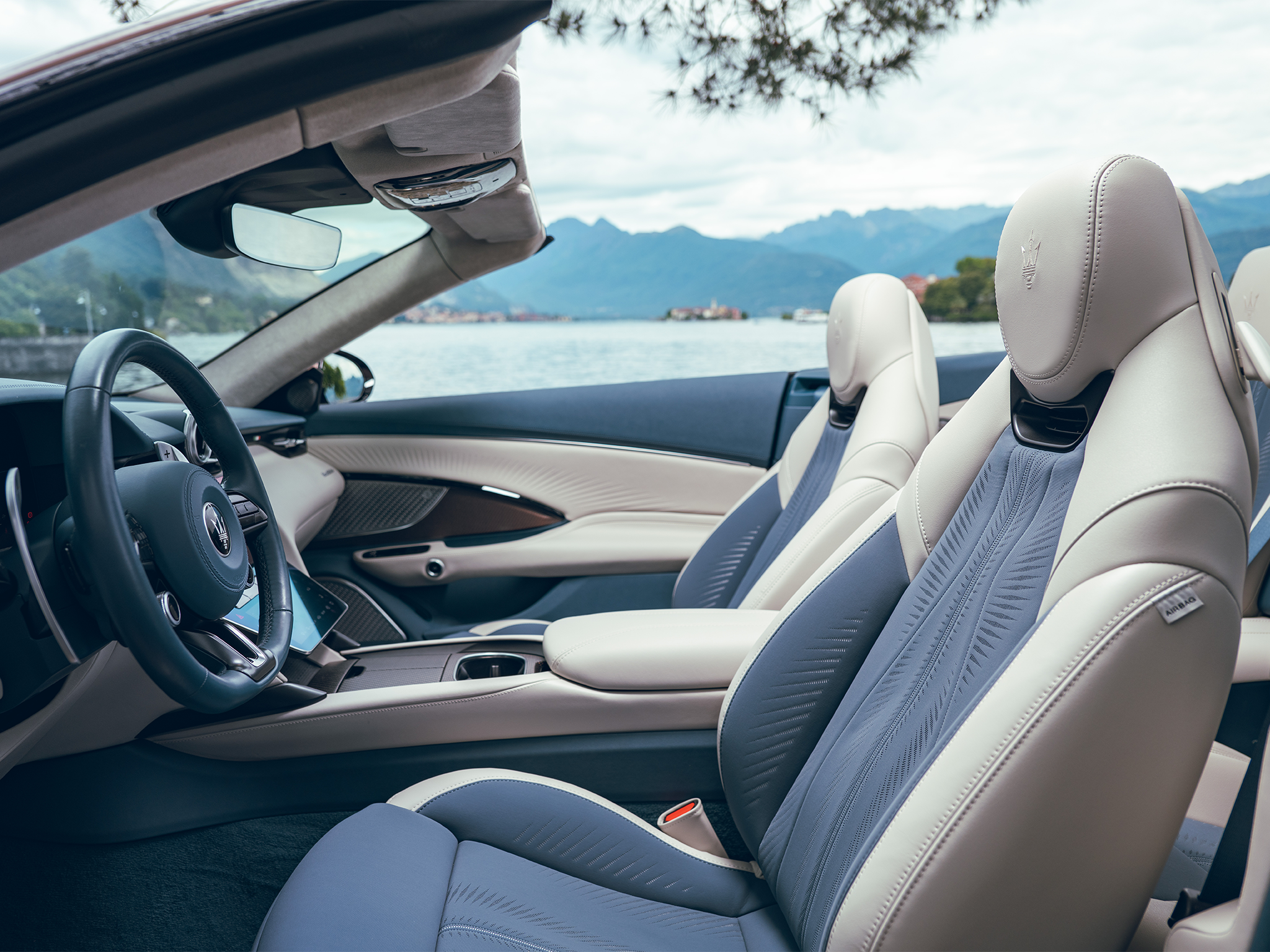 The Maserati GranCabrio Folgore boasts stunning looks and a sumptuous interior