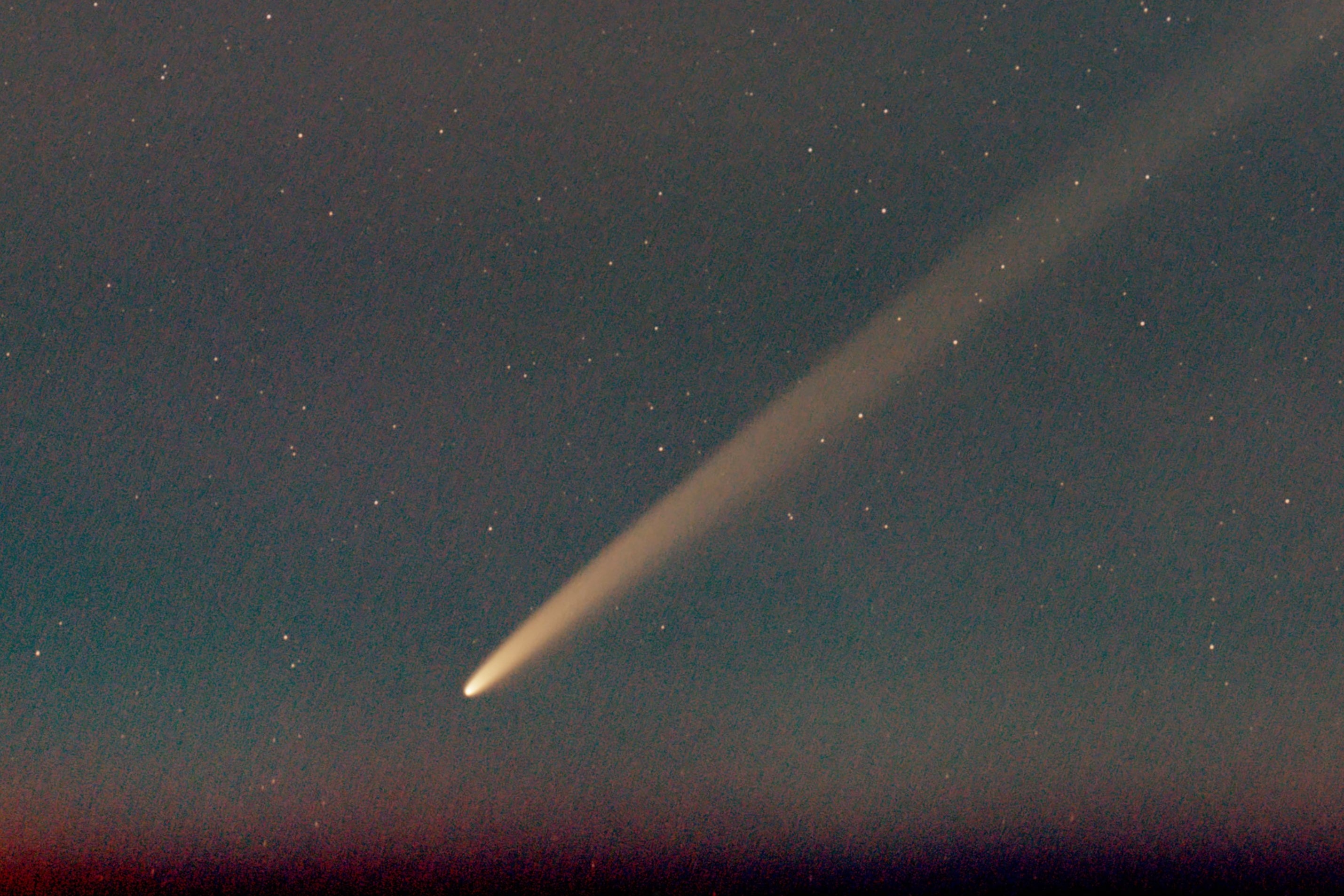 Comet Tsuchinshan–ATLAS graced in the dawn twilight at the end of September; in mid-October it will be brilliant in the evening sky.