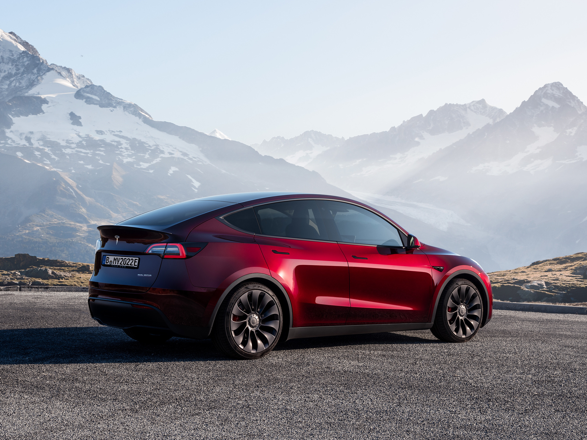 The new Tesla Model Y is built in Tesla’s so-called ‘gigafactory’ in Berlin