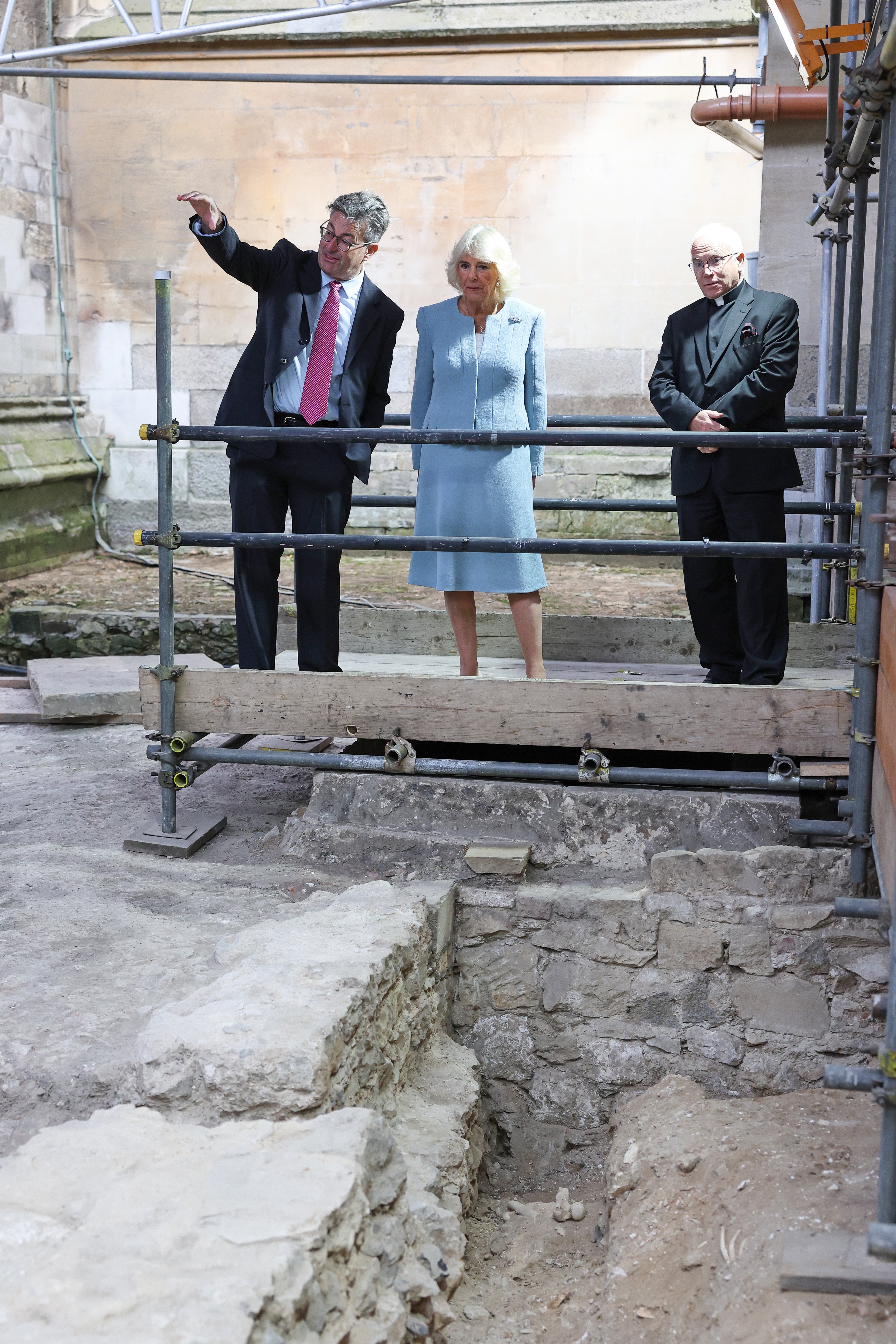 The visitor entrance to Westminster Abbey is in the process of being transformed.