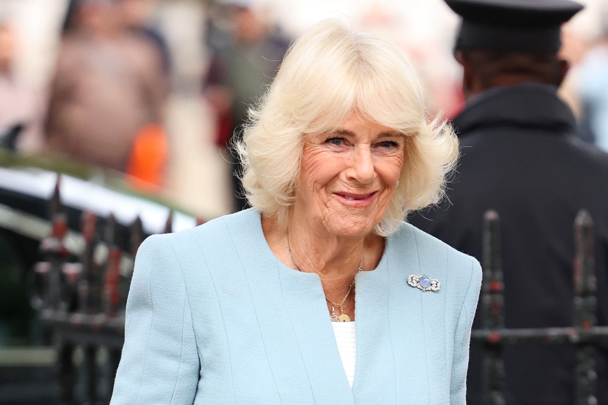 The Queen has toured the site of a new building at Westminster Abbey which aims to transform the welcome offered to millions of visitors (Chris Jackson/PA)