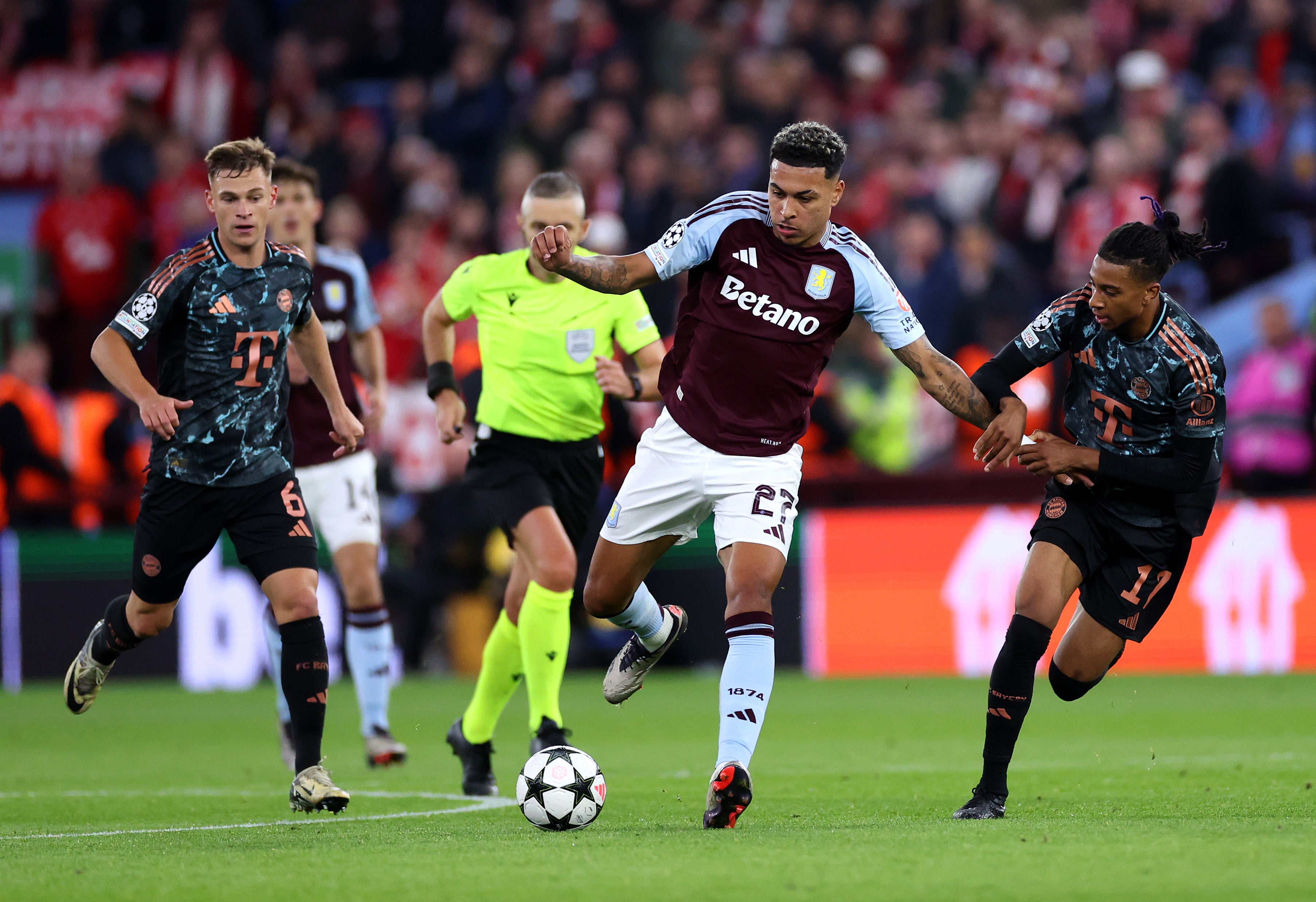 Rogers impressed again during Aston Villa’s win over Bayern Munich