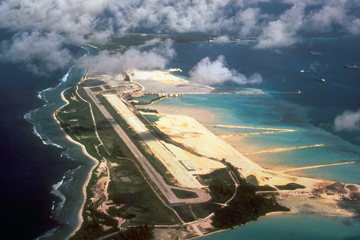 The key Diego Garcia base is on the Chagos Islands