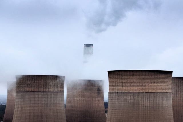 <p>An aerial view of the Ratcliffe-on-Soar Power Station emitting steam on 19 September, 2024 in Nottingham, England</p>