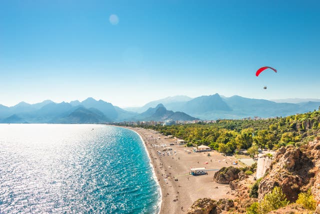 <p>Three hotels along the Turkish Mediterranean coast</p>