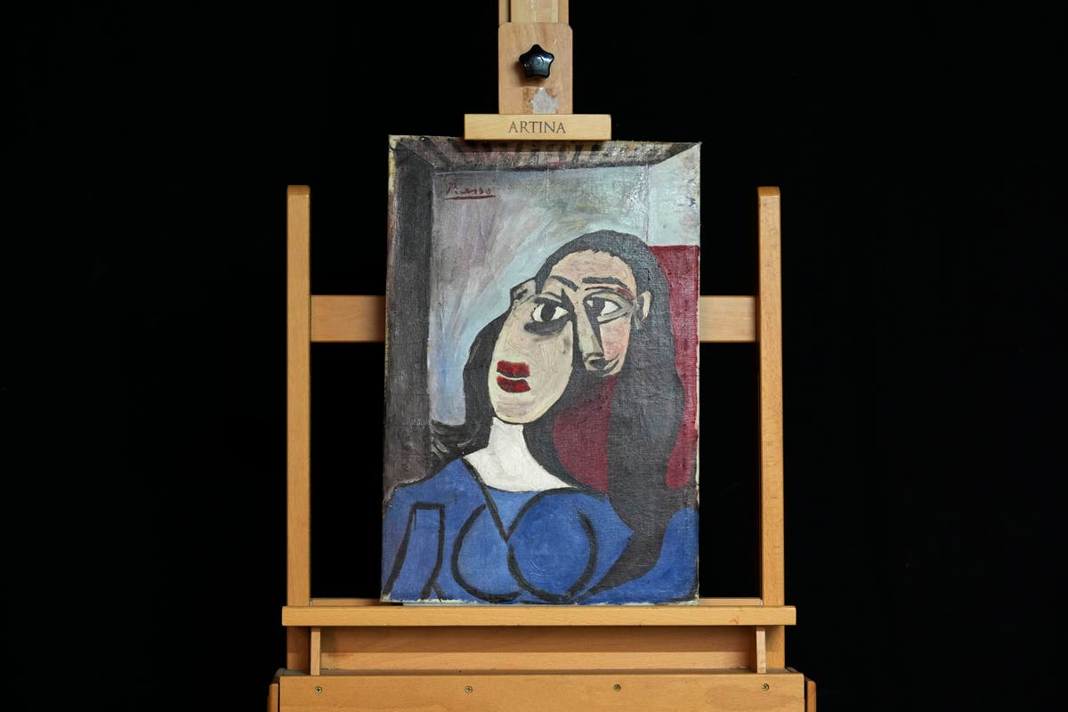 Italian family believes painting found in a dump in 1960s is a Picasso and seeks authentication