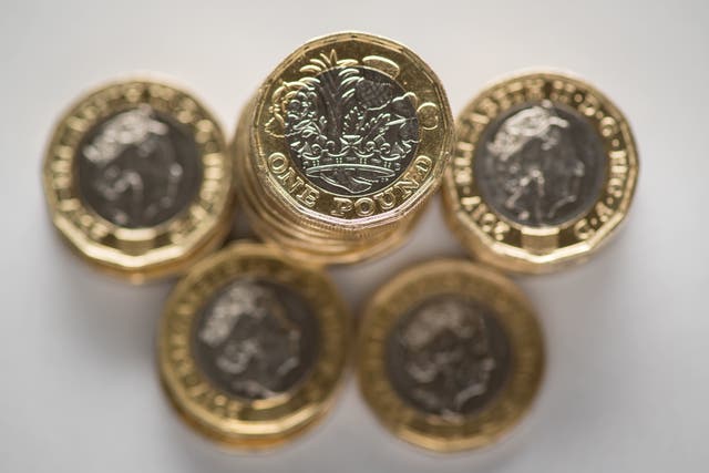 The value of the pound slumped on Thursday after Andrew Bailey said interest rate cuts could become ‘more aggressive’ (Dominic Lipinski/PA)