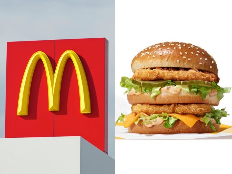 The Chicken Big Mac will be built with two tempura battered chicken patties stacked between cheese, lettuce, and pickles topped with the signature Big Mac sauce on a sesame seed bun