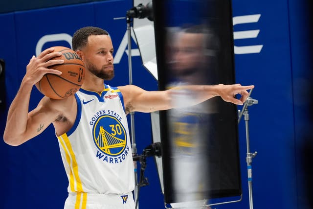 Warriors Media Day Basketball