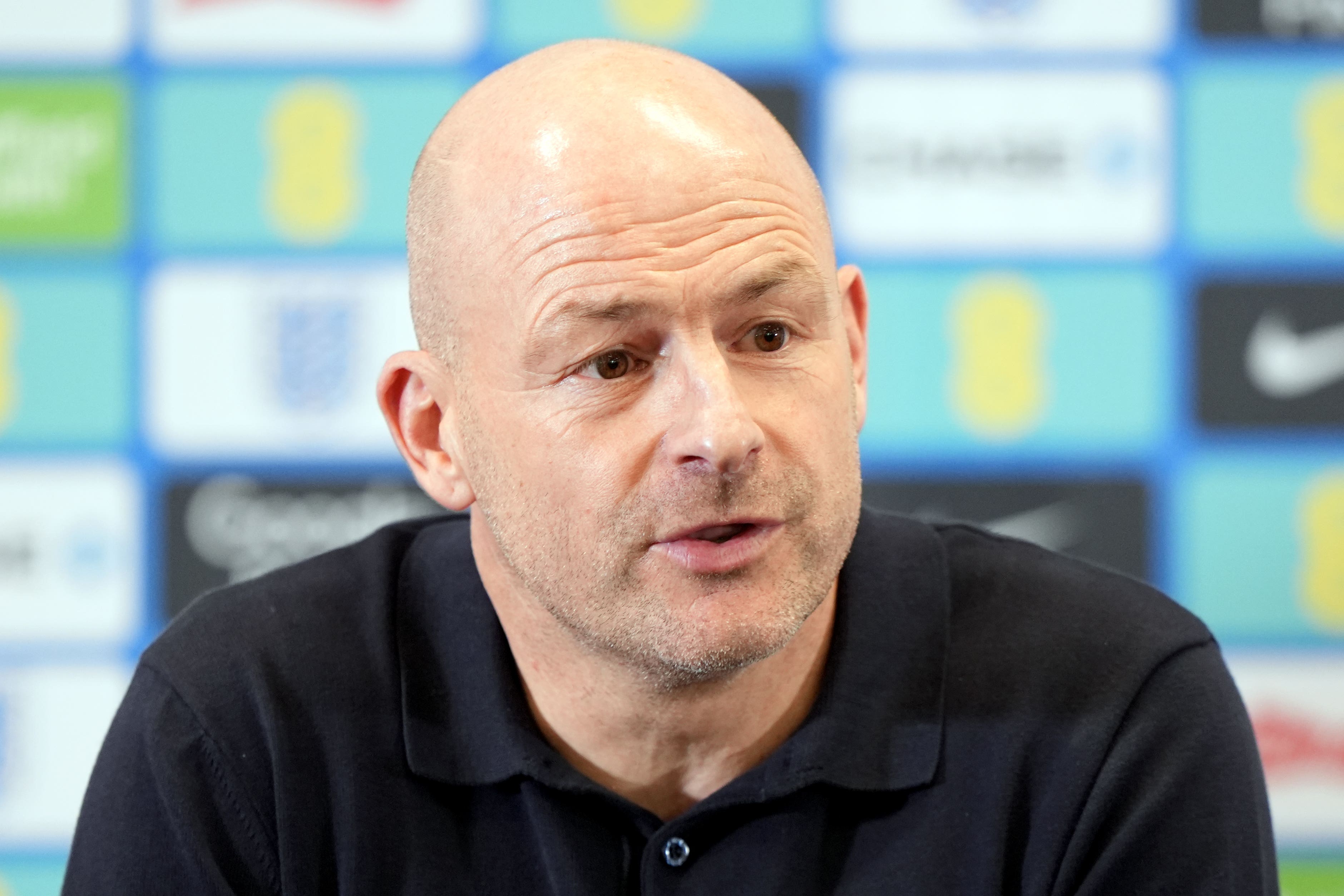 Lee Carsley says he will only select players for England on merit (Joe Giddens/PA).