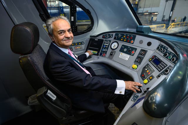 A train driver has completed the final journey of his 50-year career on the railways (Avanti West Coast/PA)