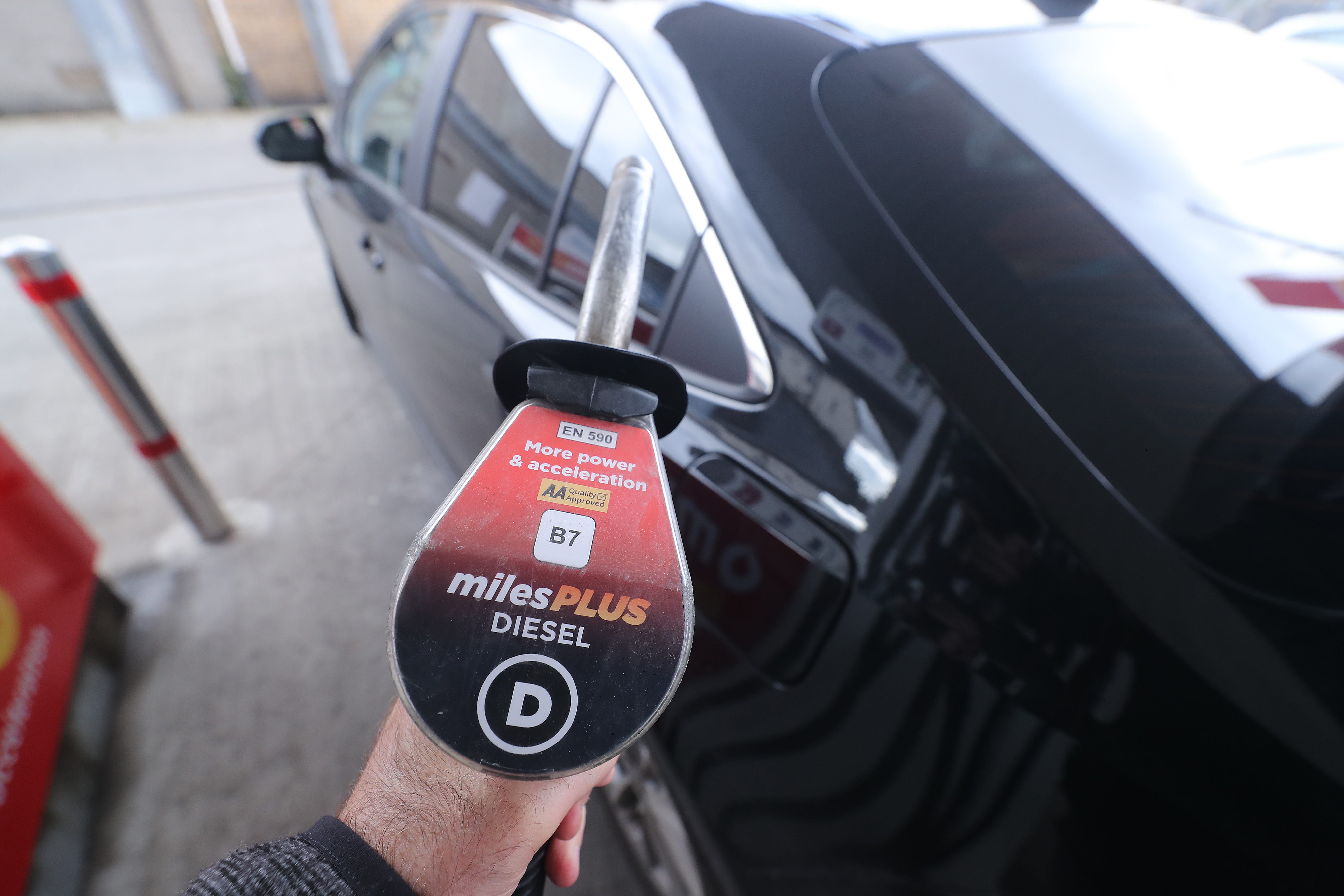 Demand for new diesel cars is growing faster than for pure battery electrics, preliminary figures show (Niall Carson/PA)