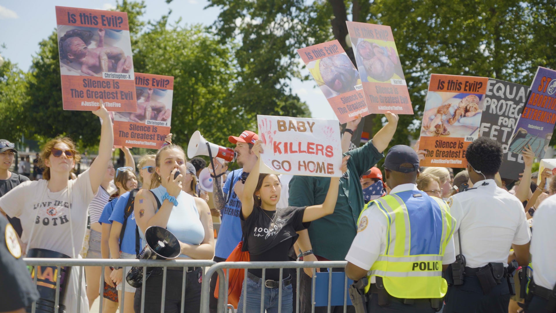 There has been a spike in complaints that pregnant women in medical distress have been turned away from emergency rooms in Texas and elsewhere as hospitals grapple with whether standard care could violate strict laws against abortion. Pictured: Anti-abortion protesters in Washington, DC