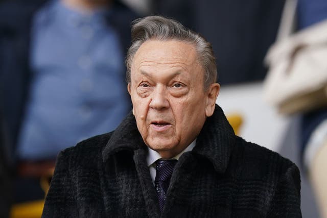 David Sullivan bought a controlling stake in West Ham with fellow businessman David Gold in 2010 (Mike Egerton/PA)