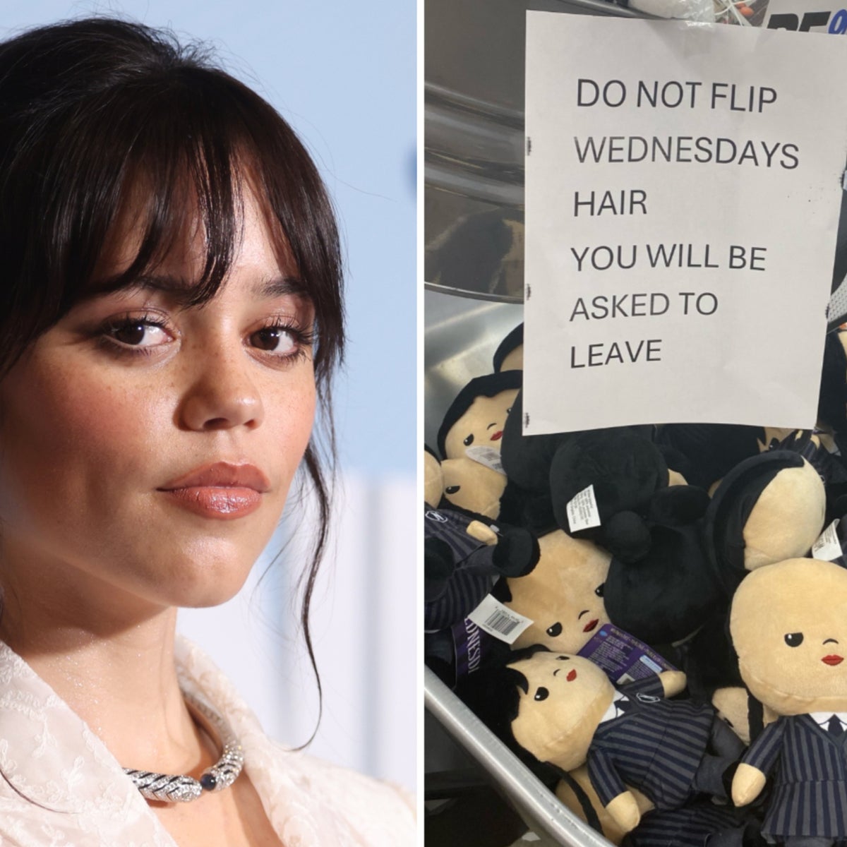 Jenna Ortega begs fans to stop viral Wednesday doll trend | The Independent Jenna Ortega begs fans to stop viral Wednesday doll trend | The Independent