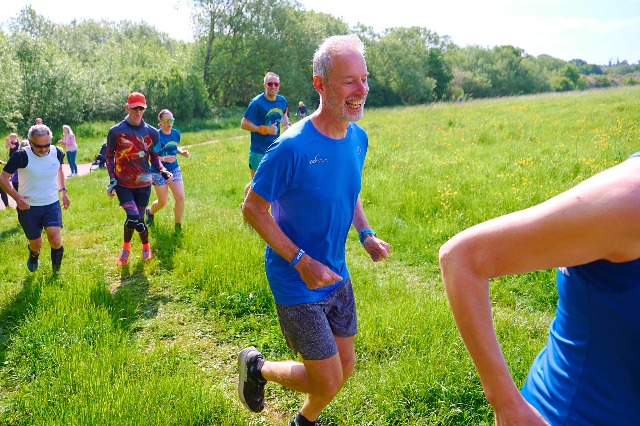 Paul Sinton-Hewitt started the event which became parkrun in 2004 (parkrun/PA)